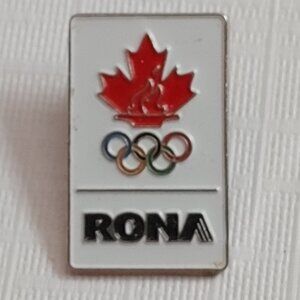 2010 Vancouver Olympics Pin RONA Olympic Rings